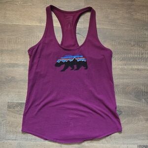 Women's Patagonia Tank Top Purple Medium